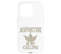 Carcasa para iPhone 15 Pro Acupunturista Regalo Acupuntura Mi Llamado Acupuntura