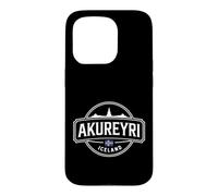 Carcasa para iPhone 15 Pro Akureyri Islandia City Travel North Adventure