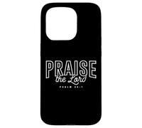 Carcasa para iPhone 15 Pro Alabanza Cristiana al Señor Salmo 34 1 Alabando a Jesucristo