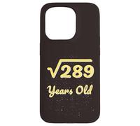 Carcasa para iPhone 15 Pro Álgebra matemática de raíz Cuadrada de 17 años 289 años 2009