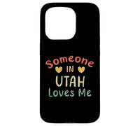 Carcasa para iPhone 15 Pro Alguien en Utah me ama Retro USA State US