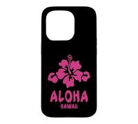 Carcasa para iPhone 15 Pro Aloha Hawaii Hibiscus