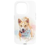 Carcasa para iPhone 15 Pro Aloka - The Walk for Peace Dog Spreading Hope Watercolor