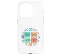 Carcasa para iPhone 15 Pro Amable Comunicación Habla Escuchar Diseño de Conciencia