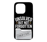 Carcasa para iPhone 15 Pro Amante del Crimen Verdadero y Amante del Misterio sin Resolver