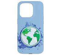 Carcasa para iPhone 15 Pro Ambientalista Arte Globo Diseño Y Sostenibilidad Tierra