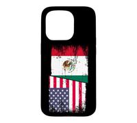 Carcasa para iPhone 15 Pro American Citizen Mexican Root Illustration Graphic Designs