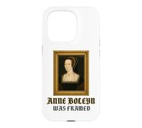 Carcasa para iPhone 15 Pro Ana Bolena fue enmarcada Esposa del Rey Enrique VIII para Luces