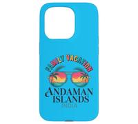 Carcasa para iPhone 15 Pro Andaman Islands India - Gafas de Sol para Vacaciones Familiares