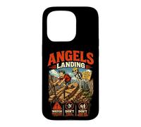 Carcasa para iPhone 15 Pro Angels Landing Zion Seguridad para Excursionistas