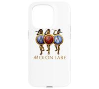 Carcasa para iPhone 15 Pro Antigua Grecia - Molon Labe - Batalla de Las Termópilas - Esparta