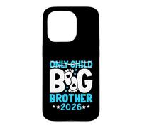 Carcasa para iPhone 15 Pro Anuncio de bebé Only Child Big Brother 2026