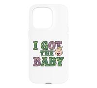 Carcasa para iPhone 15 Pro Anuncio de Embarazo I Got The Baby Revelar Mardi Gras