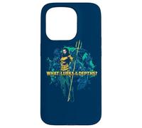 Carcasa para iPhone 15 Pro Aquaman Movie What Lurks In The Depths?