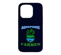 Carcasa para iPhone 15 Pro Aquaponic Farmer Cultivador hidropónico de Agricultura sostenible