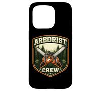 Carcasa para iPhone 15 Pro Arborist Crew Arboriculturist Team Tree Cutter Leñador