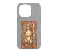 Carcasa para iPhone 15 Pro Ardilla Art Nouveau