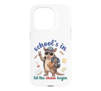 Carcasa para iPhone 15 Pro Armadillo Back School Vibra Escuelas En Deja Que El Caos Comience