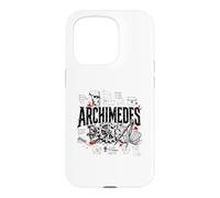 Carcasa para iPhone 15 Pro Arquímedes Ingeniero en física matemática Geometría Griega