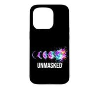 Carcasa para iPhone 15 Pro Arte de Salpicaduras de Arco Iris para Adultos diagnosticado tardío sin máscara