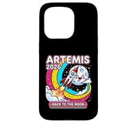 Carcasa para iPhone 15 Pro Artemis II 2026 Cute Design for Kids Launch Back to The Moon