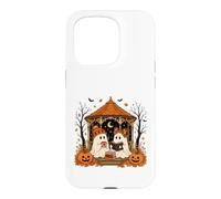 Carcasa para iPhone 15 Pro Autumn Ghosts, acogedora Lectura, Temporada Espeluznante