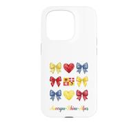 Carcasa para iPhone 15 Pro Auvergne Rhône Alpes Coquette Bow Girls
