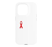 Carcasa para iPhone 15 Pro Ayudas de Combate contra la Colmena Ayuda a la Cinta roja del Guerrero - Día Mundial del SIDA
