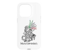 Carcasa para iPhone 15 Pro Azteca Maya Inca Dios Mexicano Huitzilopochtli Hombres