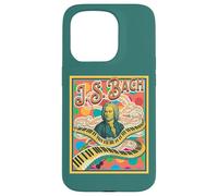 Carcasa para iPhone 15 Pro Bach Retro Pop Clásico Amante De La Música Diseño
