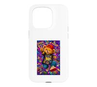 Carcasa para iPhone 15 Pro Back to The 90s Teddy Bear Retro Nostalgia