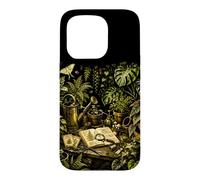Carcasa para iPhone 15 Pro Banco botánico para macetas de Invernadero Vintage, diseño de Naturaleza
