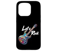 Carcasa para iPhone 15 Pro Bandas de Guitarra Letzrock and Roll Fanny Rock para niñas y niños