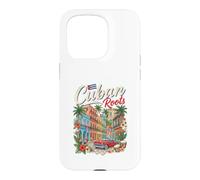 Carcasa para iPhone 15 Pro Bandera Cubana Herencia de Cuba Orgullo Latino