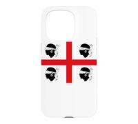 Carcasa para iPhone 15 Pro Bandera de Cerdeña Italia 4 Moros Cerdeña