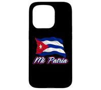 Carcasa para iPhone 15 Pro Bandera de Cuba para Hombres, Mujeres y niños, patriótica Mi Patria Cuban