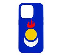 Carcasa para iPhone 15 Pro Bandera de la Independencia de Mongolia Interior China PCCh Genocidio Cultural