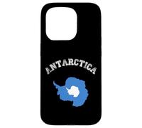 Carcasa para iPhone 15 Pro Bandera desgastada del país Orgullo de la Antártida