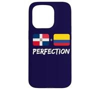 Carcasa para iPhone 15 Pro Bandera Dominicana más Colombiana del Patrimonio de la perfección