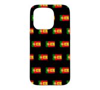 Carcasa para iPhone 15 Pro Bandera España Portugal Orgullo Aficionado Español Portugués