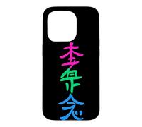 Carcasa para iPhone 15 Pro Bandera polisexual Hon Sha Ze SHO NEN Reiki Símbolo Yoga
