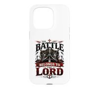 Carcasa para iPhone 15 Pro Battle Belongs To The Lord Christian Warrior Armor of God