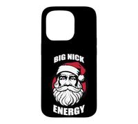 Carcasa para iPhone 15 Pro Big Nick Energy Divertido Papá Noel Navidad