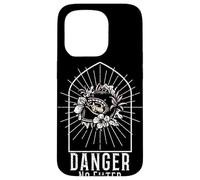 Carcasa para iPhone 15 Pro Biker Mom Danger Sin Filtro