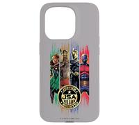 Carcasa para iPhone 15 Pro Black Adam Justice Society Cyclone, Hawkman, Dr. Fate