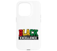 Carcasa para iPhone 15 Pro Black Excellence Empowerment Colores panafricanos