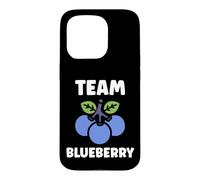 Carcasa para iPhone 15 Pro Blueberries Cute Fruit Minimalist Simple Team Blueberry