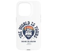 Carcasa para iPhone 15 Pro Bob Ross The World Is Yours
