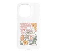 Carcasa para iPhone 15 Pro Boho Christian Dad Día del Padre La Paternidad es Trabajo del Reino