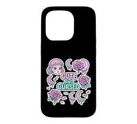 Carcasa para iPhone 15 Pro Bonita y Maldita casa de Bruja Hexagonal Pop